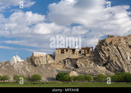 Palazzo di Shey complesso nella regione del Ladakh, India. Foto Stock