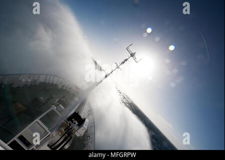 Tempesta nell'Oceano del Sud, Sud Georgia Foto Stock