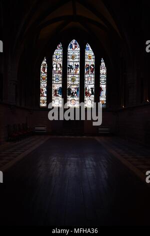Chester Cathedral a inizio estate il sun Foto Stock