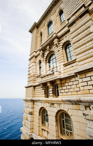 Museo oceanografico (Musee oceanographique), un museo delle scienze marine nel Monaco-Ville, Monaco. Inaugurato nel 1910 Foto Stock