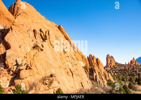 Cattedrale Valle presso il Giardino degli Dei in Colorado Springs, Colorado, STATI UNITI D'AMERICA Foto Stock