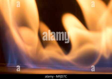 Abstract dancing LP gas forme di fiamma Foto Stock