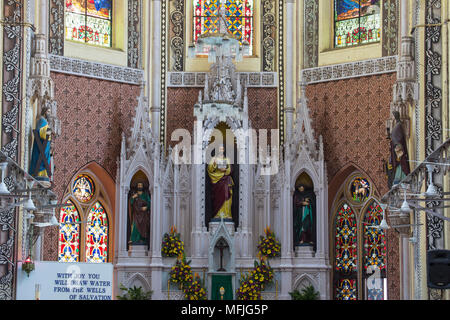 Cattedrale del Santo Nome, Colaba, Mumbai, Maharashtra, India, Asia Foto Stock