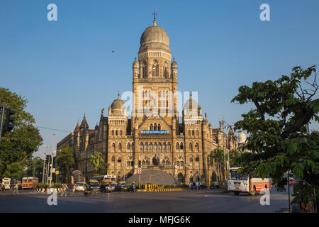 Mumbai Brihan Mahanagarpalika, uffici di governo, Mumbai, Maharashtra, India, Asia Foto Stock