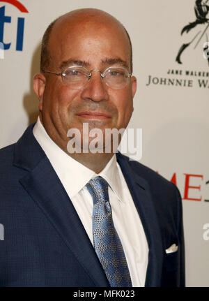 La città di New York, New York, Stati Uniti d'America. 24 apr, 2018. Presidente della CNN JEFF ZUCKER assiste il tempo 2018 100 gala tenutosi presso il Jazz al Lincoln Center. Credito: Nancy Kaszerman/ZUMA filo/Alamy Live News Foto Stock