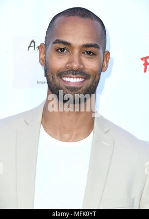 25 aprile 2018 - Hollywood, CA, Stati Uniti - 25 aprile 2018 - Hollywood, California - Lamon Archey. 45° ricevimento annuale dei premi Daytime Emmy che si tiene presso l'Hollywood Museum Photo Credit: Birdie Thompson/AdMedia Foto Stock