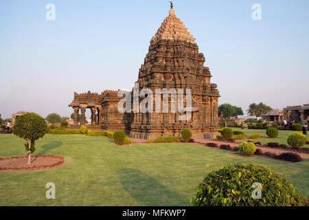 Mahadeva tempio, Itgi, nello stato di Karnataka, India Foto Stock