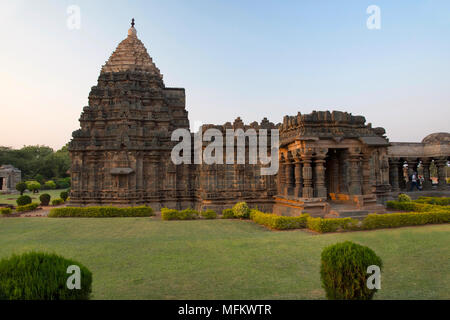 Mahadeva tempio, Itgi, nello stato di Karnataka, India Foto Stock