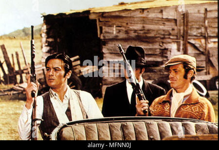 Borsalino Anno: 1970 - Francia / Italia direttore Jacques Deray Jean-Paul Belmondo, Alain Delon Foto Stock