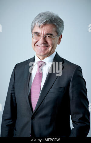 Joe Kaeser, CEO di Siemens AG Foto Stock