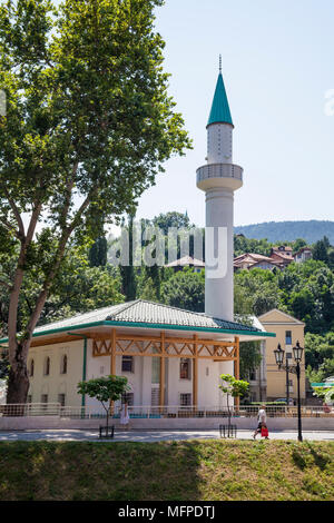 Una moschea nel centro di Sarajevo, Bosnia ed Erzegovina Foto Stock