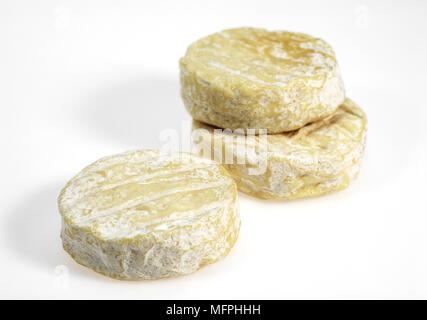 Formaggio francese chiamato Saint Marcellin prodotta da latte di vacca Foto Stock