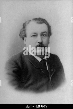 Ritratto di Gustave Dore ( 1832 - 1883 ) pittore francese - fotografia da Jacques Boyer Foto Stock