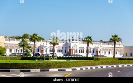 Il palazzo di Sheikh Hamdan Bin Rashid Al Maktoum di Dubai Foto Stock