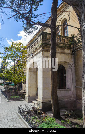 Edificio ricostruito nel Chersonesus (Crimea) Foto Stock