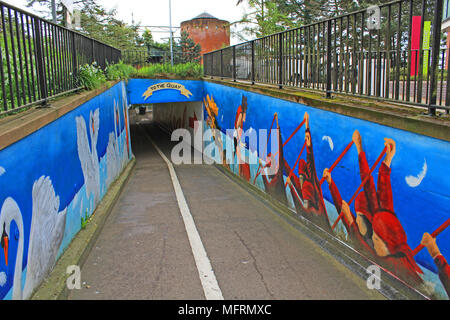 Scene di Exeter Foto Stock
