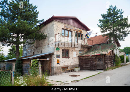 Il Tunnel di Sarajevo museo vicino a Sarajevo in Bosnia e Erzegovina Foto Stock