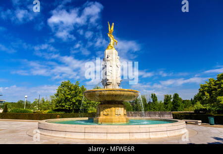 Monumento a americani a Tours - Francia Foto Stock