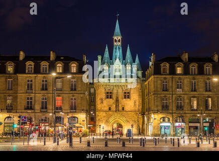 Porte Cailhau in Bordeaux - Francia Foto Stock