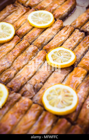 Accendi il baklava torte Foto Stock