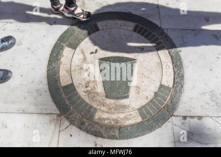 Green chiusino di Valencia Spagna Foto Stock