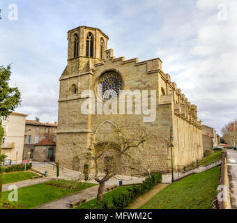 La parrocchia di san Michele Cattedrale di Carcassonne - Francia Foto Stock