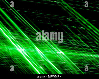 Diagonale strisce incandescente - abstract generati digitalmente immagine Foto Stock