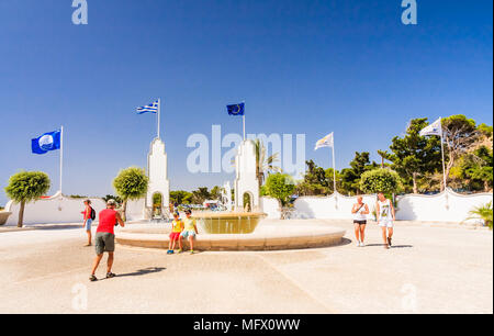 Fonti Kallithea (Terme Kalithea). L' isola di Rodi. La Grecia Foto Stock