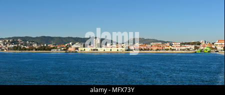 Setúbal e del fiume Sado. Portogallo Foto Stock
