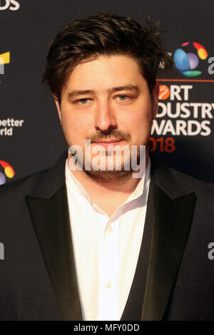 Londra, Regno Unito. Il 26 aprile, 2018. Marcus Mumford, BT Sport Industry Awards, evoluzione di Battersea, Londra, Regno Unito, 26 aprile 2018, Foto di Richard Goldschmidt Credito: ricca di oro/Alamy Live News Foto Stock