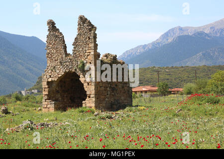 Monastero di Zaraka, Grecia, Korinthia Foto Stock