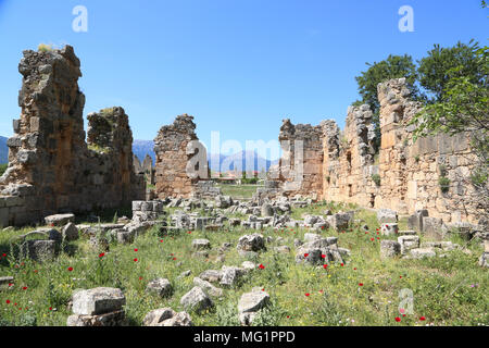 Monastero di Zaraka, Grecia, Korinthia Foto Stock