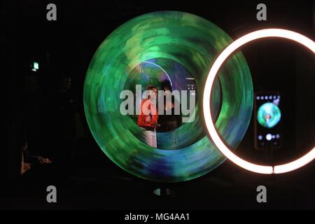 Il Flipside VIP vista privata 26 Aprile 2018 Foto Stock