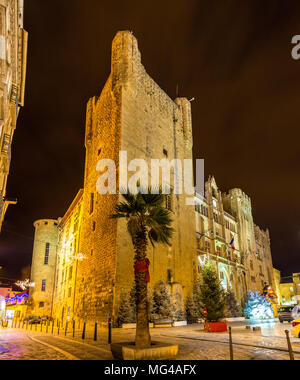 Palais des archeveques, il municipio di Narbonne - Francia, Lang Foto Stock