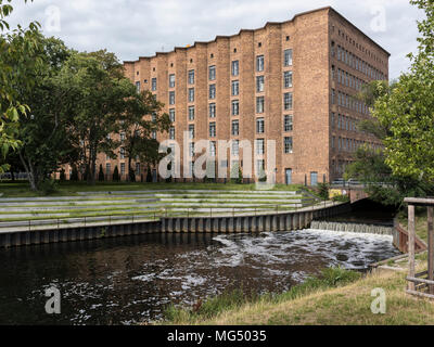 Berlino. Germania. Scharnhorst Abspannwerk (sottostazione Scharnhorst) è un esempio di espressionista architettura industriale dal 1920, progettato da un Foto Stock