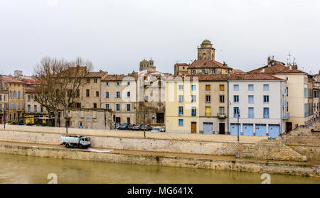 Argine di Arles - Francia, Provence-Alpes-Côte d'Azur Foto Stock