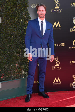 Pasadena, CALIFORNIA, Stati Uniti. 27 aprile 2018. 27 aprile 2018 - Pasadena, California - Wes Ramsey. 45° Annual Daytime Creative Arts Emmys Awards tenutosi presso il Pasadena Civic Center. Credito fotografico: Birdie Thompson/AdMedia Foto Stock