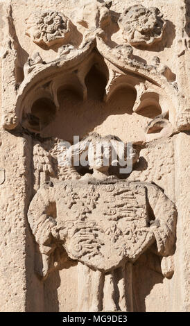 Il vecchio mercato Hall, Shrewsbury, Shropshire, Inghilterra Foto Stock