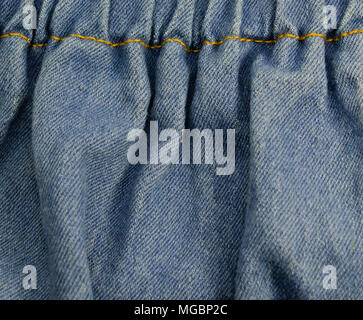 Frammento di jeans Foto Stock