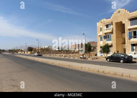 Bellissimo canyon, montagne in Egitto. Sharm el-Sheikh Foto Stock