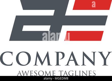 Il design resistente della lettera ae ,lettera un logo, lettera e logo,sport moderno vettore logo Illustrazione Vettoriale