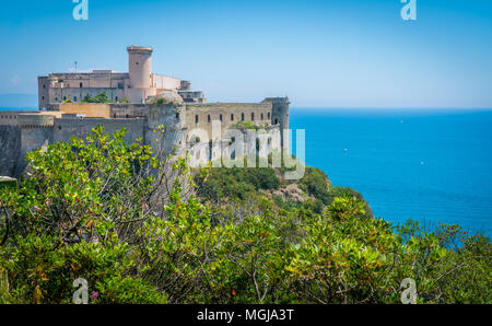 Vista panoramica di Gaeta, provincia di Latina, Lazio, Italia centrale. Foto Stock