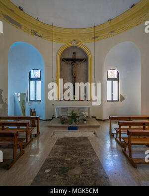 Montagna Spaccata santuario di Gaeta, provincia di Latina, Lazio, Italia centrale. Foto Stock