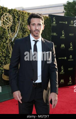 Pasadena, Stati Uniti d'America. Il 27 aprile 2018. Brandon Beemer presso gli arrivi per il quarantacinquesimo giorno annuale Creative Arts Emmy Awards, Pasadena Civic Center, Pasadena, CA 27 aprile 2018. Credito: Priscilla concedere/Everett raccolta/Alamy Live News Foto Stock