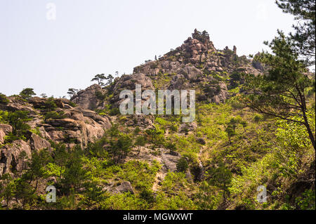 Mount Kumgang (Diamante) di montagna del Monte Kumgang regione turistica in Corea del Nord Foto Stock