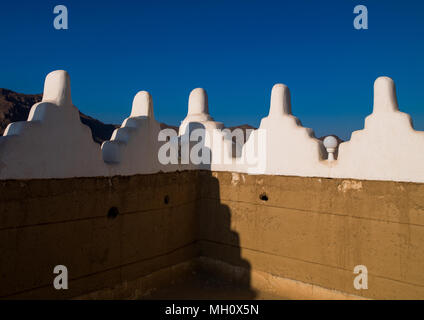 Palazzo Emarah in aba alsaud area storica, Najran provincia Najran, Arabia Saudita Foto Stock