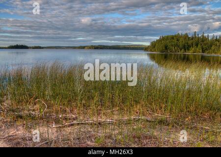 White Lake Provincial Park è un parco isloated situato nei pressi di Mobert e White River Foto Stock