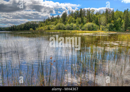 White Lake Provincial Park è un parco isloated situato nei pressi di Mobert e White River Foto Stock