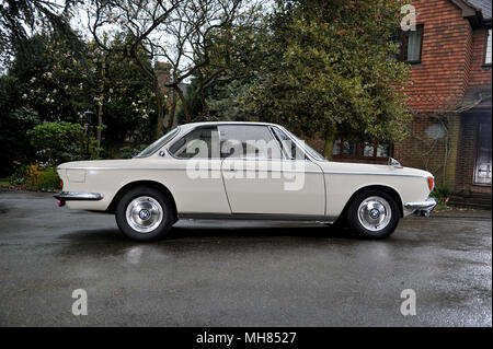 1968 BMW CS - E9 o nuovi sei' chclassic tedesco coupe Foto Stock