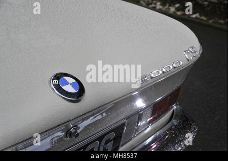 1968 BMW CS - E9 o nuovi sei' chclassic tedesco coupe Foto Stock